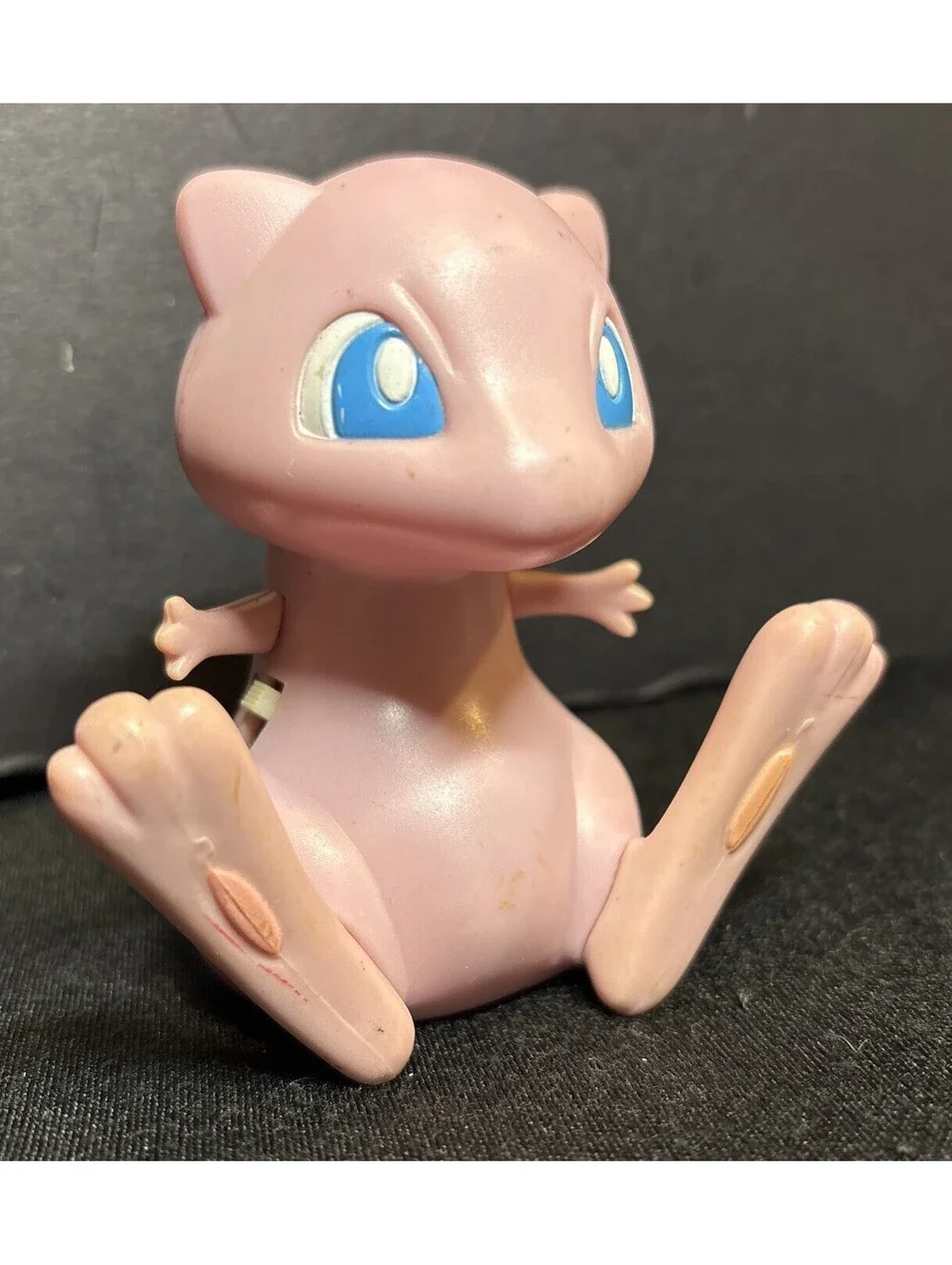 VTG Pokemon Talking Mew Toy Figure Nintendo Tomy 1998 No Tail Works Need Battery